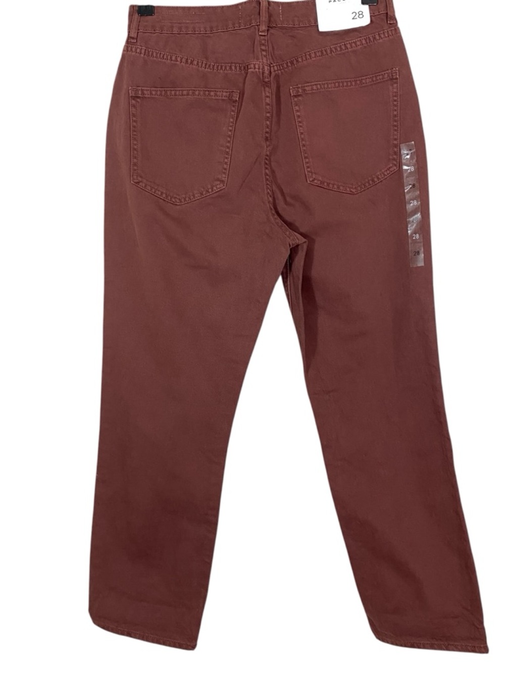 PacSun Womens Crop Mom Jeans Size 28" High Rise Straight Leg Denim Y2K Raisin - Picture 2 of 14